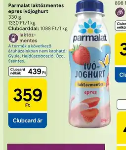 Tesco Parmalat laktzmentes ivjoghurt ajánlat