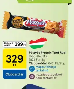 Tesco Pöttyös Protein Túr Rudi ajánlat