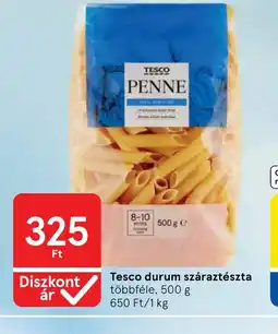 Tesco TESCO PENNE száraztészta ajánlat