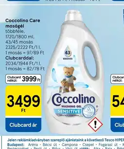 Tesco Coccolino Care mosgél ajánlat