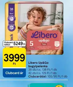 Tesco Libero Up&Go bugyipelenka ajánlat