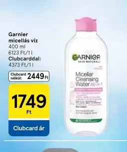 Tesco Garnier micellás víz ajánlat