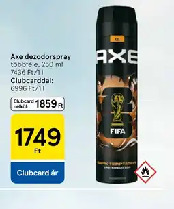 Tesco Axe dezodorspray ajánlat