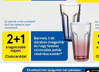 Tesco Üvegpohár ajánlat