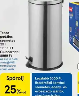 Tesco Tesco pedálos szemetes ajánlat