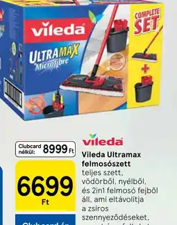 Tesco Vileda Ultramax felmosszett ajánlat