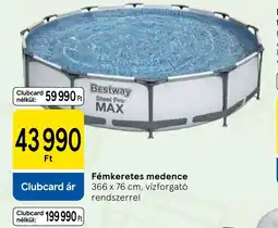 Tesco Bestway Fémkeretes medence ajánlat