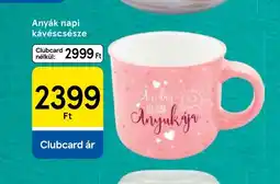 Tesco Anyák napi kávéscsésze ajánlat