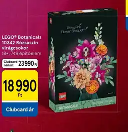 Tesco LEGO® Botanicals 10342 virágcsokor ajánlat