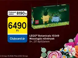 Tesco LEGO® Botanicals Mosolygs növények ajánlat