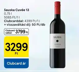 Tesco Sauska Cuvée 13 ajánlat