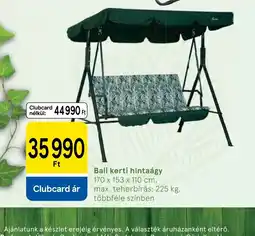 Tesco Bali kerti hintaságy ajánlat