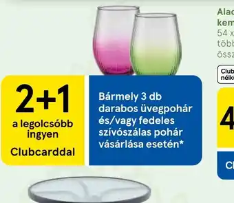 Tesco Üvegpohár ajánlat