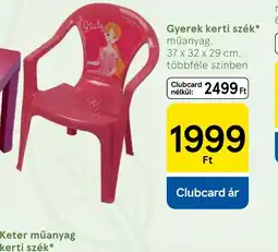 Tesco Gyerek kerti szék ajánlat
