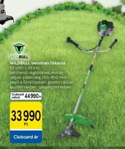 Tesco WILDBULL benzinés fűkasza ajánlat