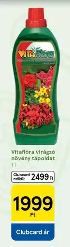 Tesco VitaFlóra virágzó növény tápoldat ajánlat