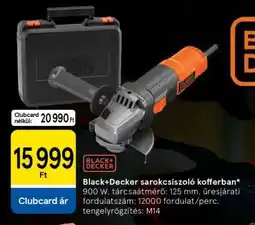 Tesco Black+Decker sarokcsiszoló kofferban ajánlat