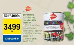 Tesco Eurofarbe rozsdagátló festék ajánlat