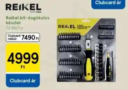 Tesco Reikel bit-dugókulcs készlet ajánlat