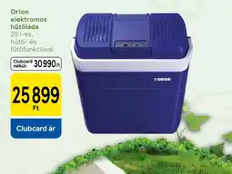 Tesco Orion elektromos hűtőláda ajánlat