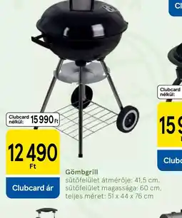 Tesco Gömbgrill ajánlat