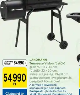Tesco LANDMANN Tennesse Vision füstölő ajánlat