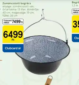 Tesco Zománcozott bogrács ajánlat