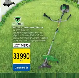 Tesco WILD BULL benzines fűkasza ajánlat
