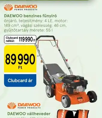DAEWOO benzines fűnyír