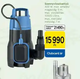 Tesco Szennyvízszivattyú ajánlat