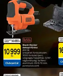 Tesco Black+Decker dekopírfűrész ajánlat