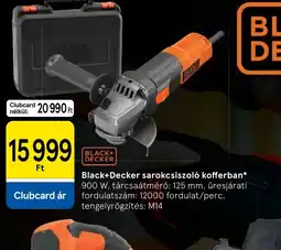 Tesco BLACK+DECKER sarokcsiszol ajánlat
