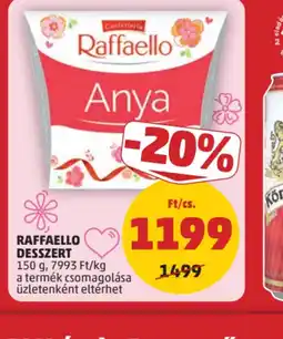 PENNY RAFFAELLO DESSZERT ajánlat