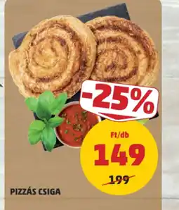 PENNY Pizzás csiga ajánlat