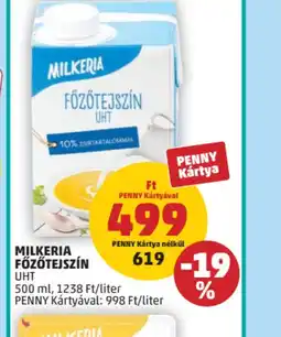 PENNY MILKERIA FŐZŐTEJSZÍN UHT ajánlat
