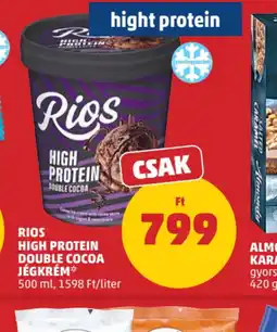 PENNY Rios HIGH PROTEIN JÉGKRÉM ajánlat
