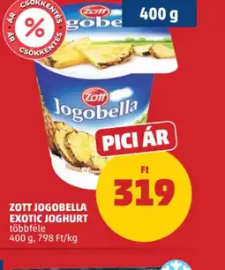 PENNY ZOTT JOGOBELLA EXOTIC JOGHURT ajánlat