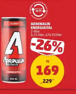 PENNY ADRENALIN ENERGIAITAL ajánlat