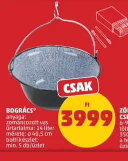 PENNY BOGRÁCS ajánlat