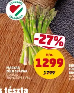PENNY MAGYAR ZÖLD SPÁRGA ajánlat