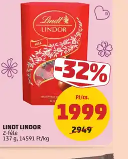 PENNY LINDT LINDOR ajánlat