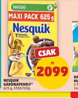 PENNY NESTLÉ NESQUIK GABONAPEHELY ajánlat