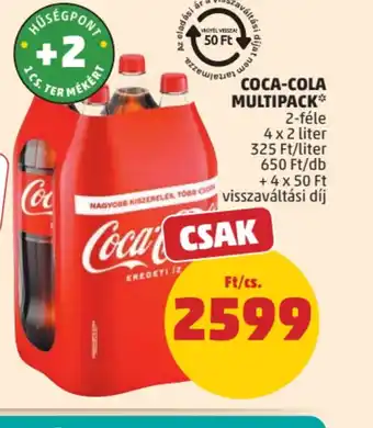 PENNY COCA-COLA MULTIPACK ajánlat