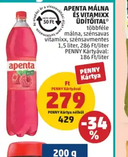 PENNY APENTA MÁLNA ÉS VITAMIXX ÜD CitromTŐITAL ajánlat