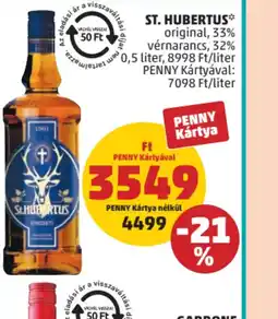 PENNY ST. HUBERTUS original likőr ajánlat