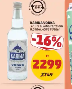 PENNY KARINA VODKA ajánlat