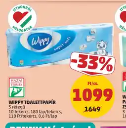 PENNY WIPPY TOALETTPAP HAZAI TERMÉKR ajánlat
