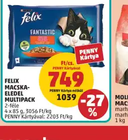 PENNY FELIX MACSKAELEDEL MULTIPACK ajánlat