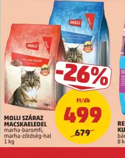 PENNY MOLLI SZÁRAZ MACSKAELEDEL ajánlat