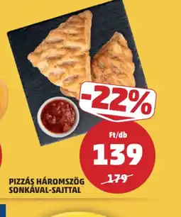 PENNY Pizzás háromszög sonkával-sajttal ajánlat